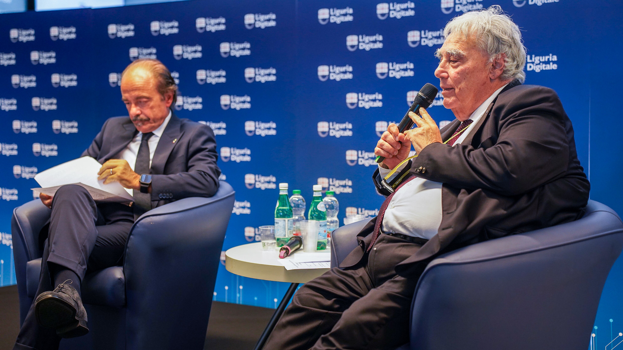 Butti e Castanini durante l'incontro con gli stakeholder