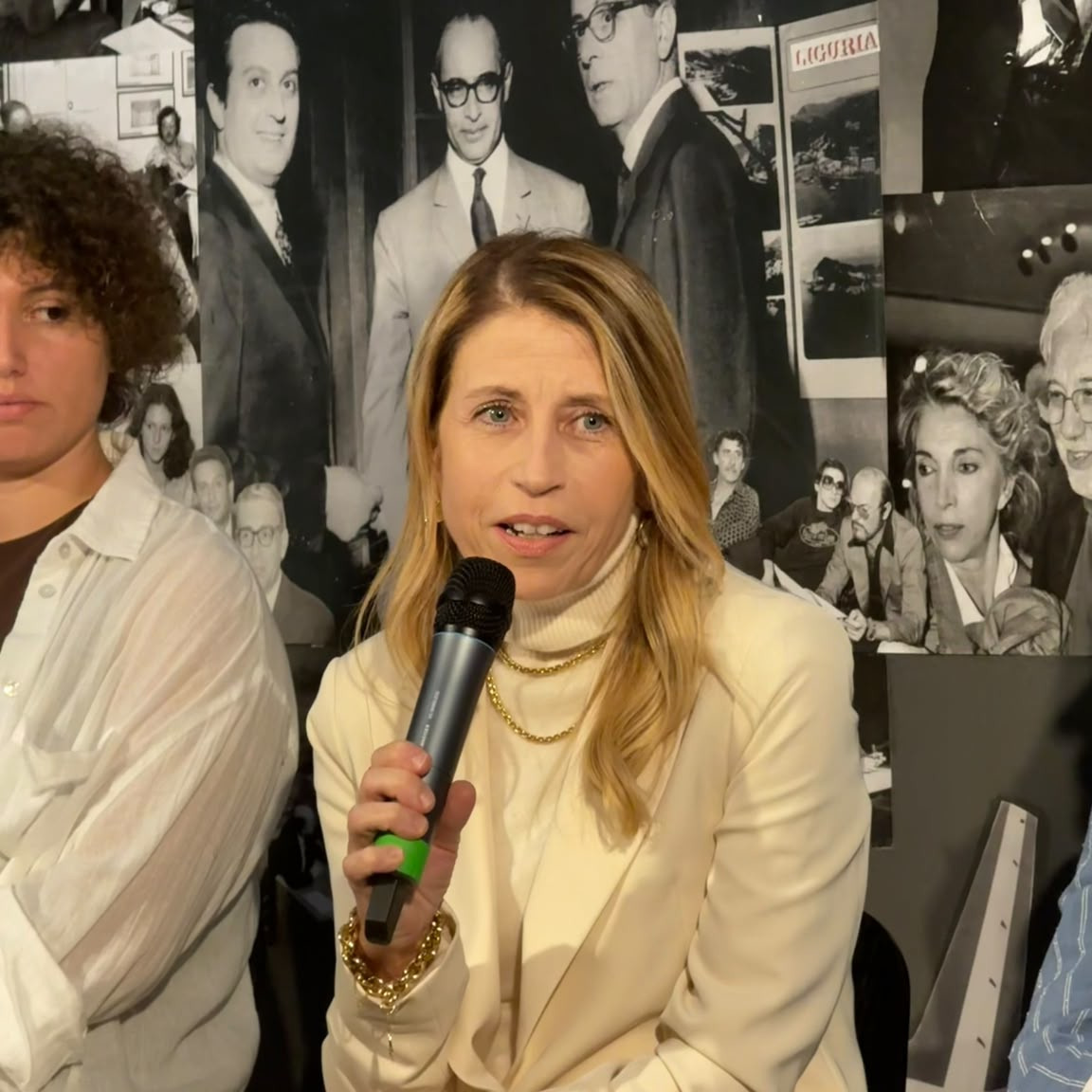 Sara Bozzo durante l'evento