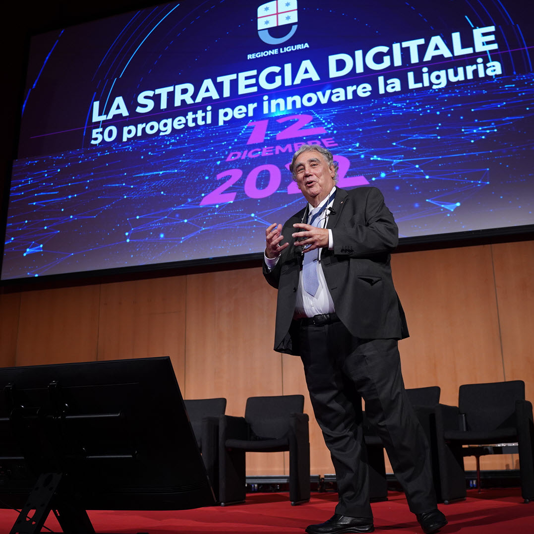 Enrfico Castanini Commissario per l’Innovazione Digitale della Liguria